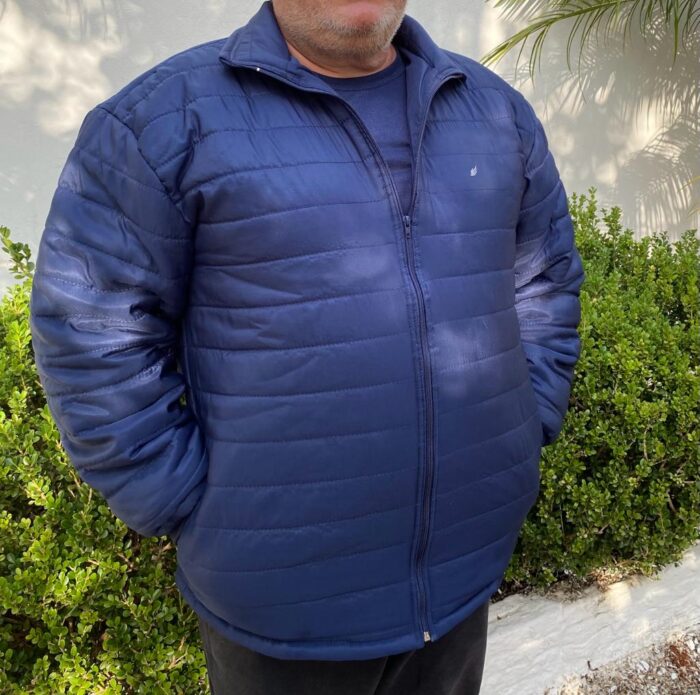 jaqueta plus size puffer em microfibra matelada jaqueta plus size puffer em microfibra matelada