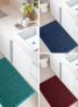 tapete bolinha micropop 50x100 dyanjo rozac antiderrapante banheiro sala quarto