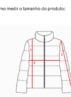 jaqueta adulto masculina puffer em tactel