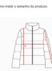 jaqueta adulto masculina puffer em tactel