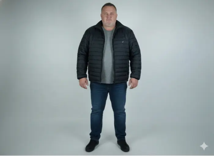 jaqueta plus size até g10 puffer masculina em nylon unissex repele agua e vento com forro de fibra dyanjo inverno jaqueta plus size até g10 puffer masculina em nylon unissex repele agua e vento com forro de fibra dyanjo inverno