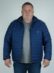 jaqueta plus size até g10 puffer masculina em nylon unissex repele agua e vento com forro de fibra dyanjo inverno