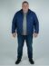 jaqueta plus size até g10 puffer masculina em nylon unissex repele agua e vento com forro de fibra dyanjo inverno