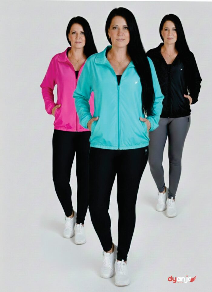 jaqueta corta vento feminina em nylon repele vento dyanjo jaqueta corta vento feminina em nylon repele vento dyanjo