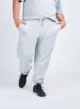 calÇa plus size moletom mescla dyanjo