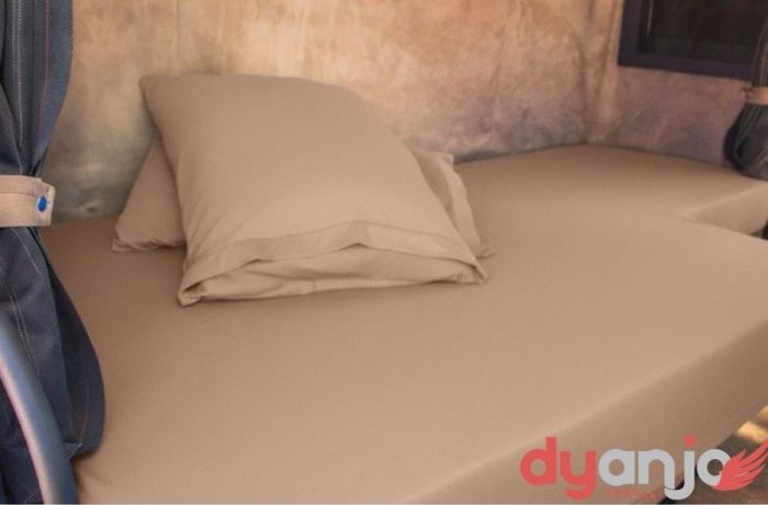 lençol para caminhão + 2 fronhas em malha 100% algodão caminhoneiro dyanjo